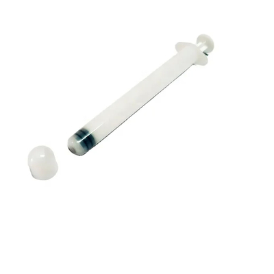 Glatter weißer Einweg-Plastik-Vaginal-Applikator für einfache und hygienische Verwendung