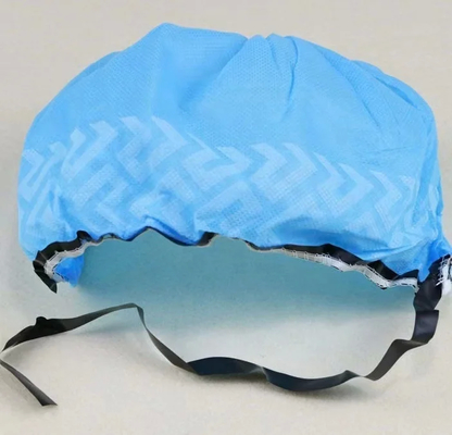 100-Pack wasserdicht weißes Einweg-Punkte-Sohle-Schuhdeckel mit Anti-Rutsch-Boden
