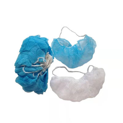 Einweg-Bartschutz PP Vliesstoff 45x20cm 100 Stück Packung