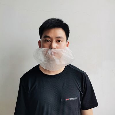 Einweg-Bartschutz aus Vliesstoff ISO CE-zertifiziert umweltfreundlich