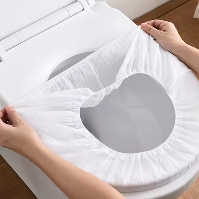 Wasserdichte Wegwerftoiletten-Sitzbezüge für das Reise-Hotel nicht gesponnen